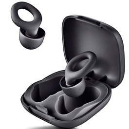 NGS Tapones de oído Noon Black con reducción de ruido